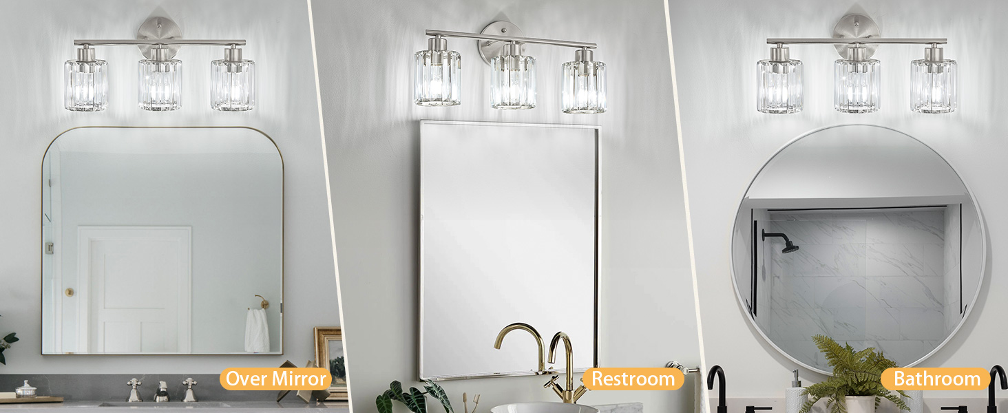 bathroom light fixtures