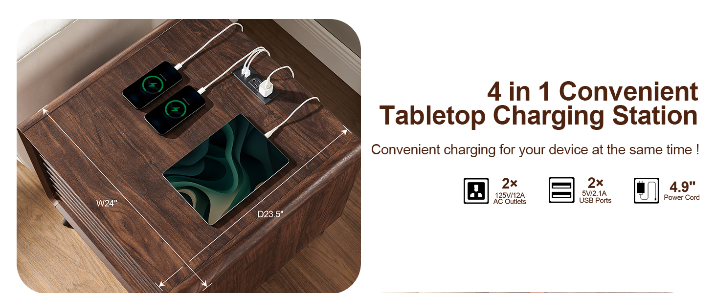 nightstand with drawers