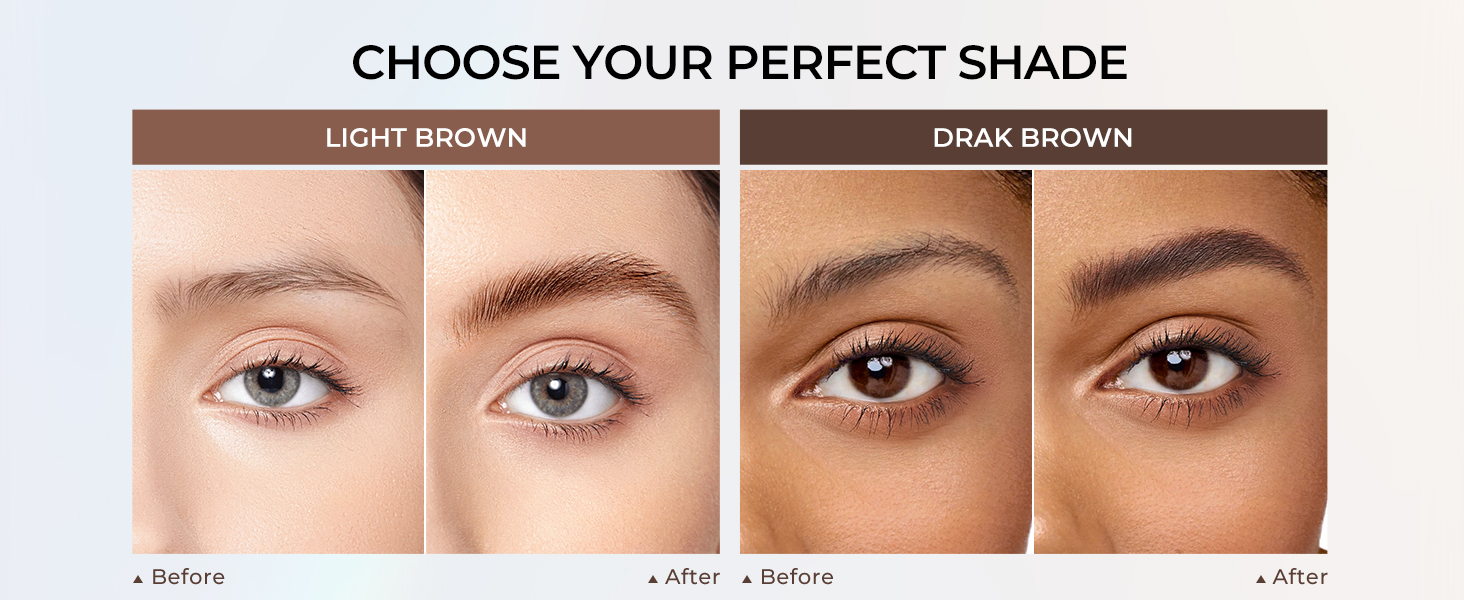 SACE LADY Eyebrow Tint Kit, Semi Permanent Brow Tint for Women, Long Last Effect Up to 4 weeks