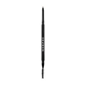 Morphe Micro Dual Eyebrow Pencil - Dual-Ended Brow Pencil Featuring a Retractable, Ultra-Precise, Pointed Tip - Richly Pigmented, Smooth-Gliding, Long-Lasting Wax Formula - Latte (0.003 oz)