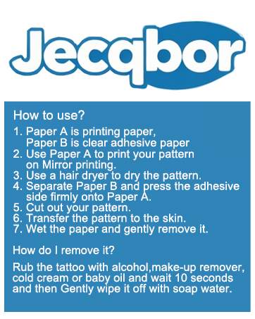 Temporary Tattoo Paper