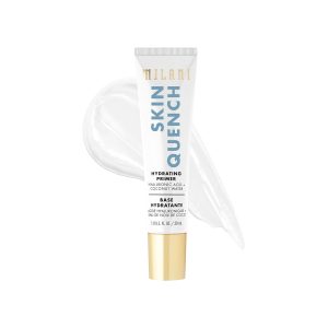 Milani Face Primer for Makeup -Skin Quench Hydrating & Blurring Primer with Hyaluronic Acid & Coconut Water, 1.0 Fl. Oz