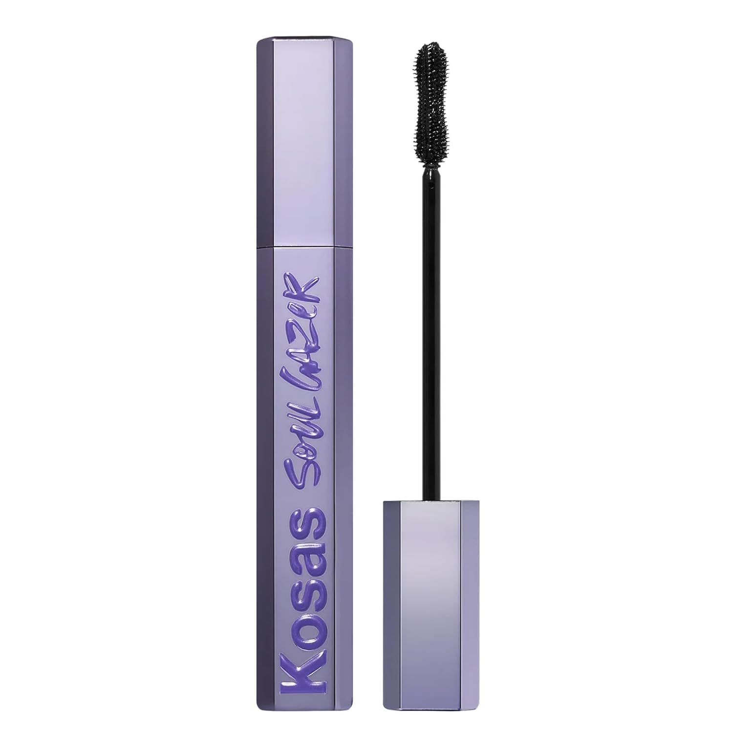 Kosas Soulgazer Lengthening + Lifting Peptide Mascara – Smudge-Proof, Clump-Free Mascara + Lash Serum 2-in-1 for Long, Defined Lashes – Curvilinear Molded Brush, Vegan, Sensitive-Eye Safe