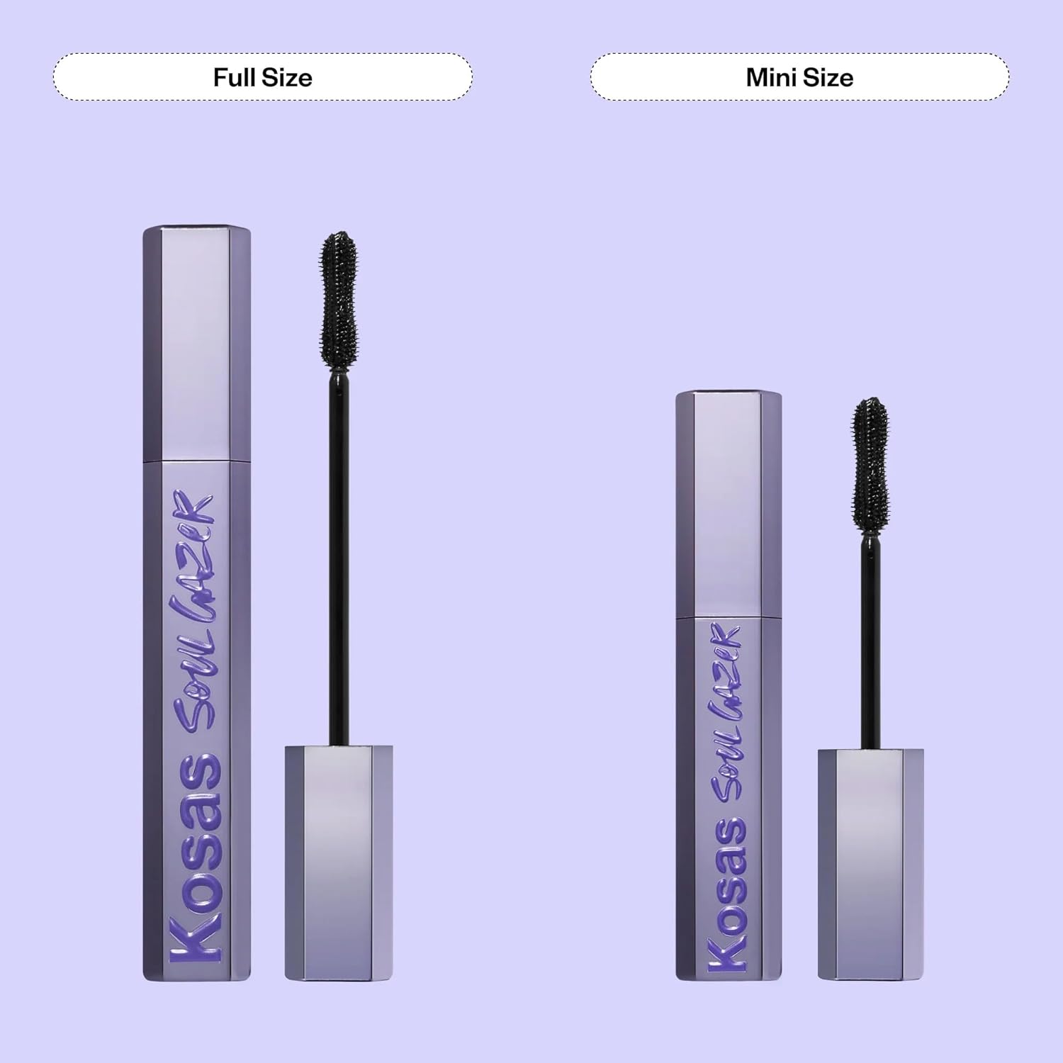 Kosas Soulgazer Lengthening + Lifting Peptide Mascara – Smudge-Proof, Clump-Free Mascara + Lash Serum 2-in-1 for Long, Defined Lashes – Curvilinear Molded Brush, Vegan, Sensitive-Eye Safe - Image 9
