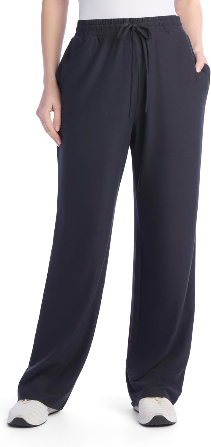 Jockey Women's Butter Soft Wide Leg Sweatpants