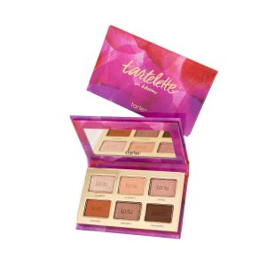 tarte tartelette in bloom mini Amazonian clay palette – Eyeshadow Palette with Shimmer & Matte Neutral Bronze Shades, Longwear Pigment, Blendable Lightweight Formula, Cruelty Free