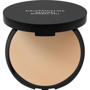 bareMinerals Original Mineral Veil Talc-Free Pressed Setting Powder, Weightless Blurring & Matte Finishing Powder, Pore Minimizer, Extends Makeup Wear, Vegan