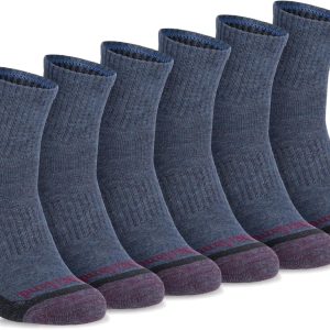Timberland Men's Comfort Quarter Arch Support Padded Cushion Socks