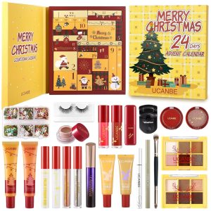UCANBE Makeup Advent Calendar 2025, 24 Days Christams Makeup Sets For Women Gift, 2025 Xmas Countdown Calendar 24 Individually Boxed Full Make Up Kits For Teens Beauty Gift