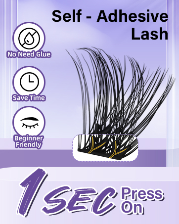 Self-adhesive eyelashes