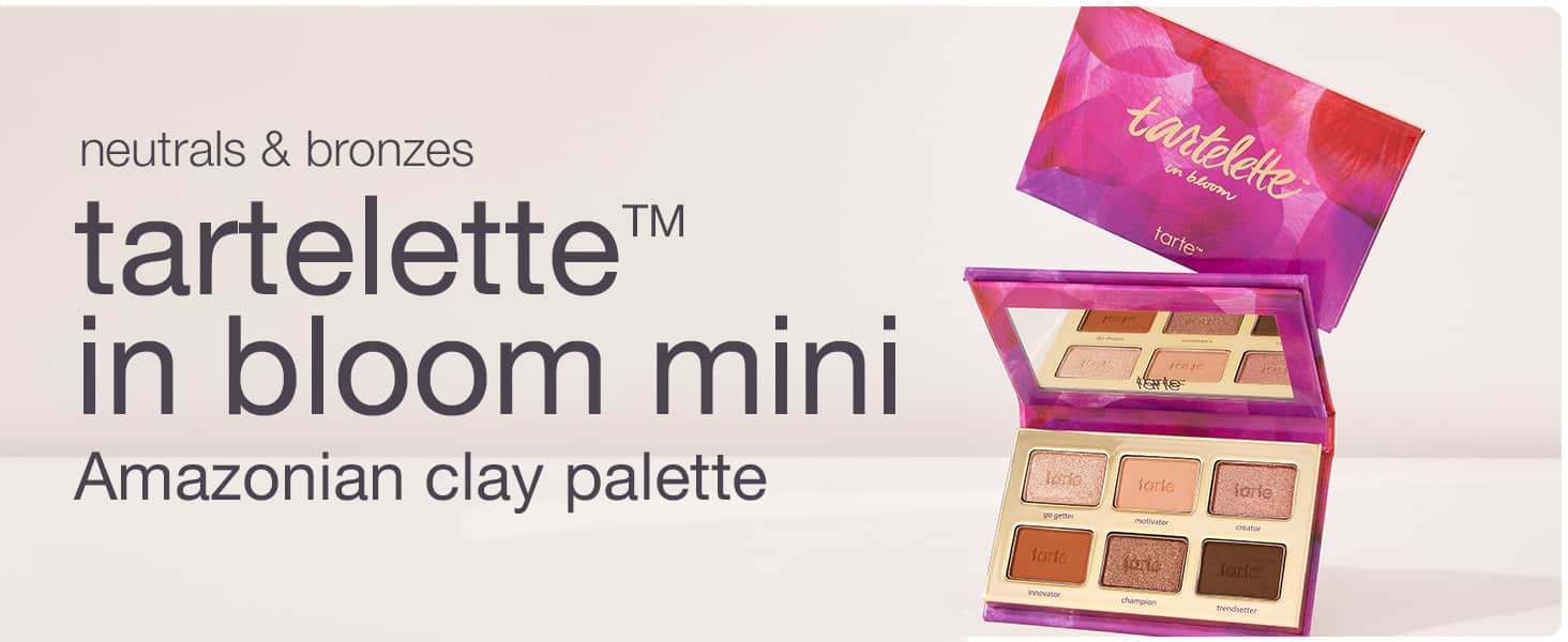 tartelette in bloom mini amazonian clay palette 