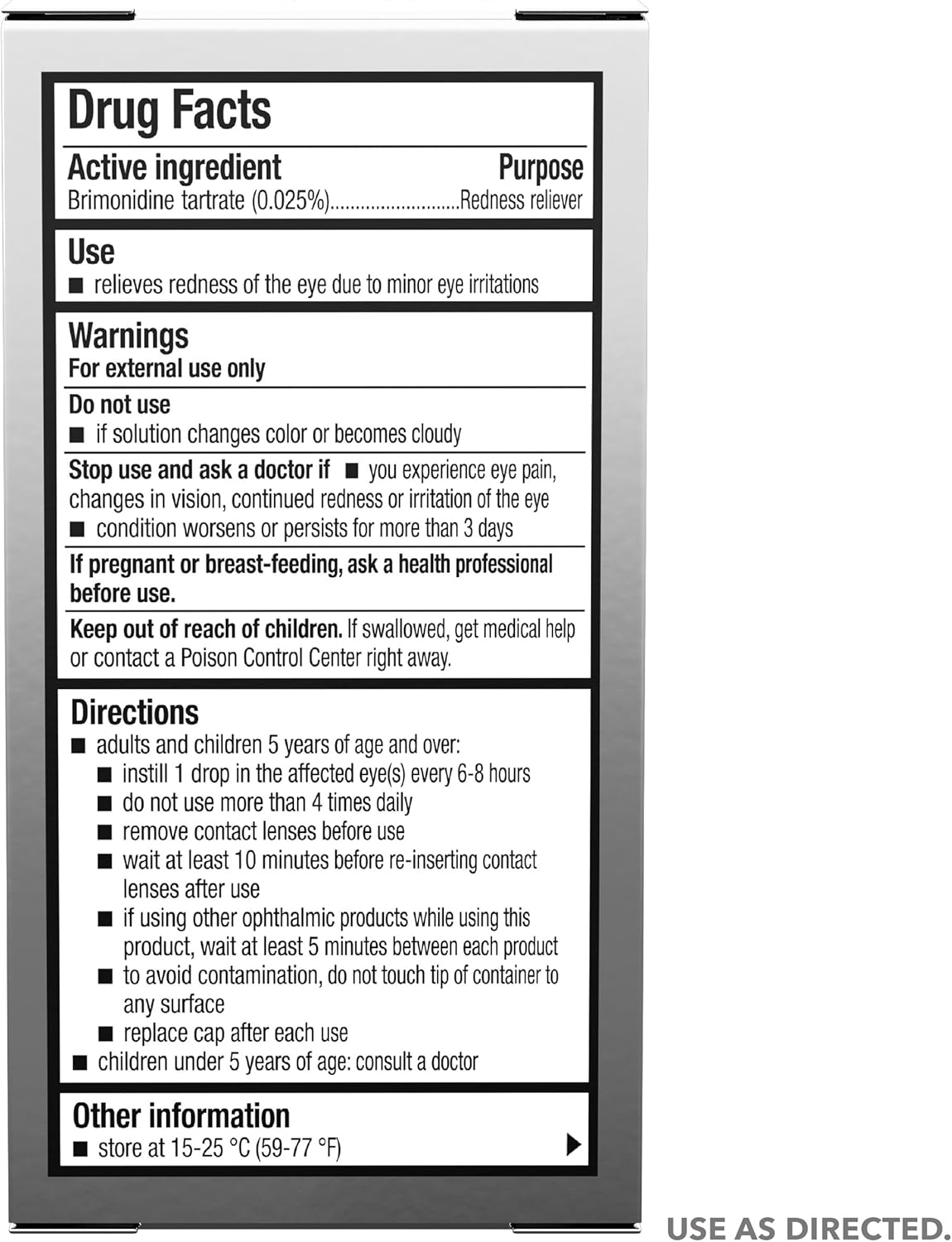 LUMIFY Eye Drops for Red Eyes, Redness Reliever for Brighter Looking Eyes, Works in 1 Minute & Lasts Up to 8 Hours, Eye Drops, 0.25 Fl Oz (7.5mL) - Image 11