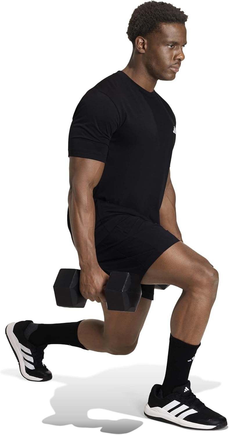 adidas Men's Workout Essentials Feel Ready T-Shirt - Image 2