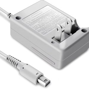 3DS Charger, FIOTOK 3DS Charger Compatible with Nintendo 3DS/ New 3DS XL/DSi/DSi XL/2DS/ 2DS XL Wall Plug Adapter (100-240v)